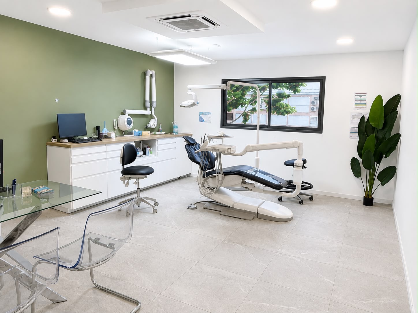 Salle de soins moderne à Nettle Bay Dental Clinic